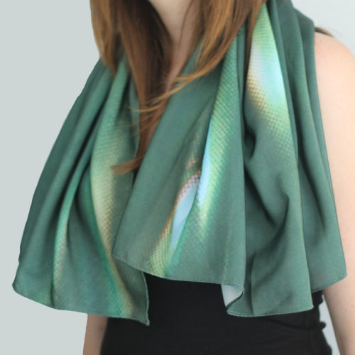 Golden Hues Scarf (Silk)