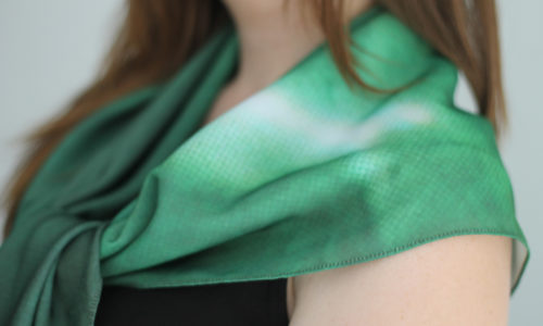 Luminous Jade Scarf - Image 2