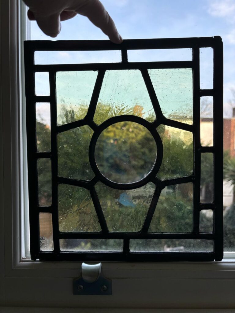 Victorian Window Panel - Restoration project.